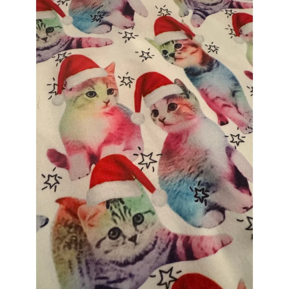 Girls‎ Santa Kitten Dress Size M